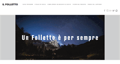 Desktop Screenshot of ilfolletto.com
